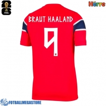 Fotballdrakt Herre Norge Erling Haaland #9 Hjemmedrakt VM 2026 Kortermet